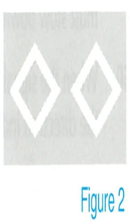 Japanese licence-test illustration: The marking gives drivers advance information that a pedestrian crossing or bicycle crossing is ahead in order to attract their attention.